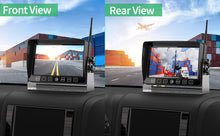 Load image into Gallery viewer, Nuoenx Wireless Backup Camera, 9 Inch HD 1080P Loop Recording Monitor with 2 Rear View Camera System for Cars, Trucks, RV, Trailers, IP69K Waterproof 152° View Camera, Stable Wireless Signal (W902)