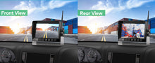 Load image into Gallery viewer, Nuoenx 10" Wireless Backup Camera System for Truck, HD 1080P Digital Back Up Camera System with 10 Inch Quad Split Loop Recording Monitor, IP69K Waterproof Reversing Cameras for RV, Trailer (W103)